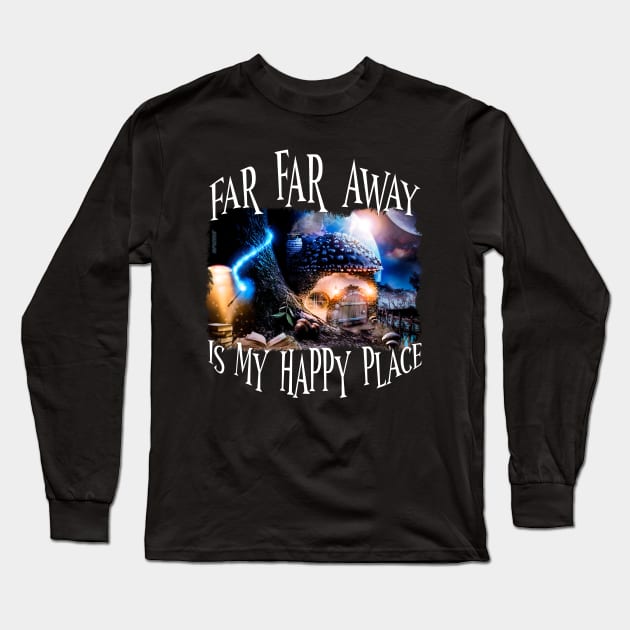 My Happy Place Long Sleeve T-Shirt by Shwajn-Shop